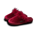 Feathered Velvet Mule