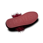 Feathered Velvet Mule