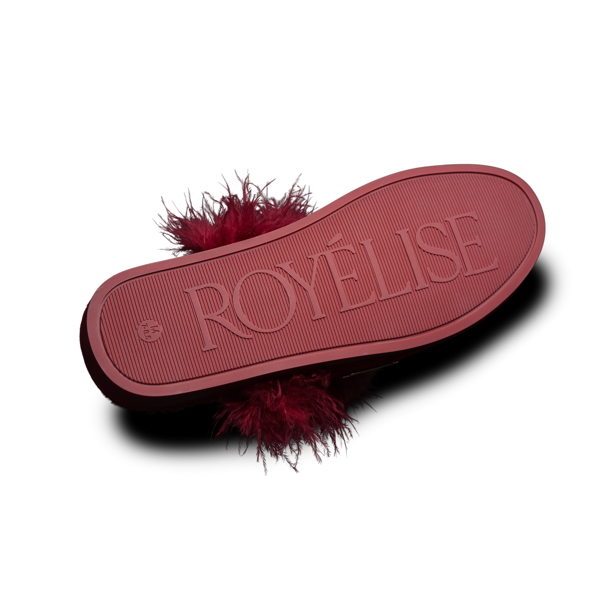 Feathered Velvet Mule