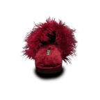 Feathered Velvet Mule