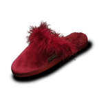 Feathered Velvet Mule