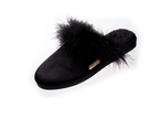 Feathered Velvet Mule