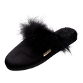 Feathered Velvet Mule