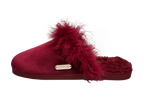 Feathered Velvet Mule