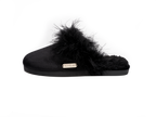Feathered Velvet Mule