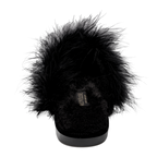 Feathered Velvet Mule