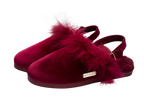 Feathered Velvet Mule