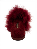 Feathered Velvet Mule