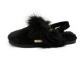 Feathered Velvet Mule