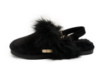 Feathered Velvet Mule