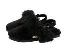 Feathered Velvet Mule