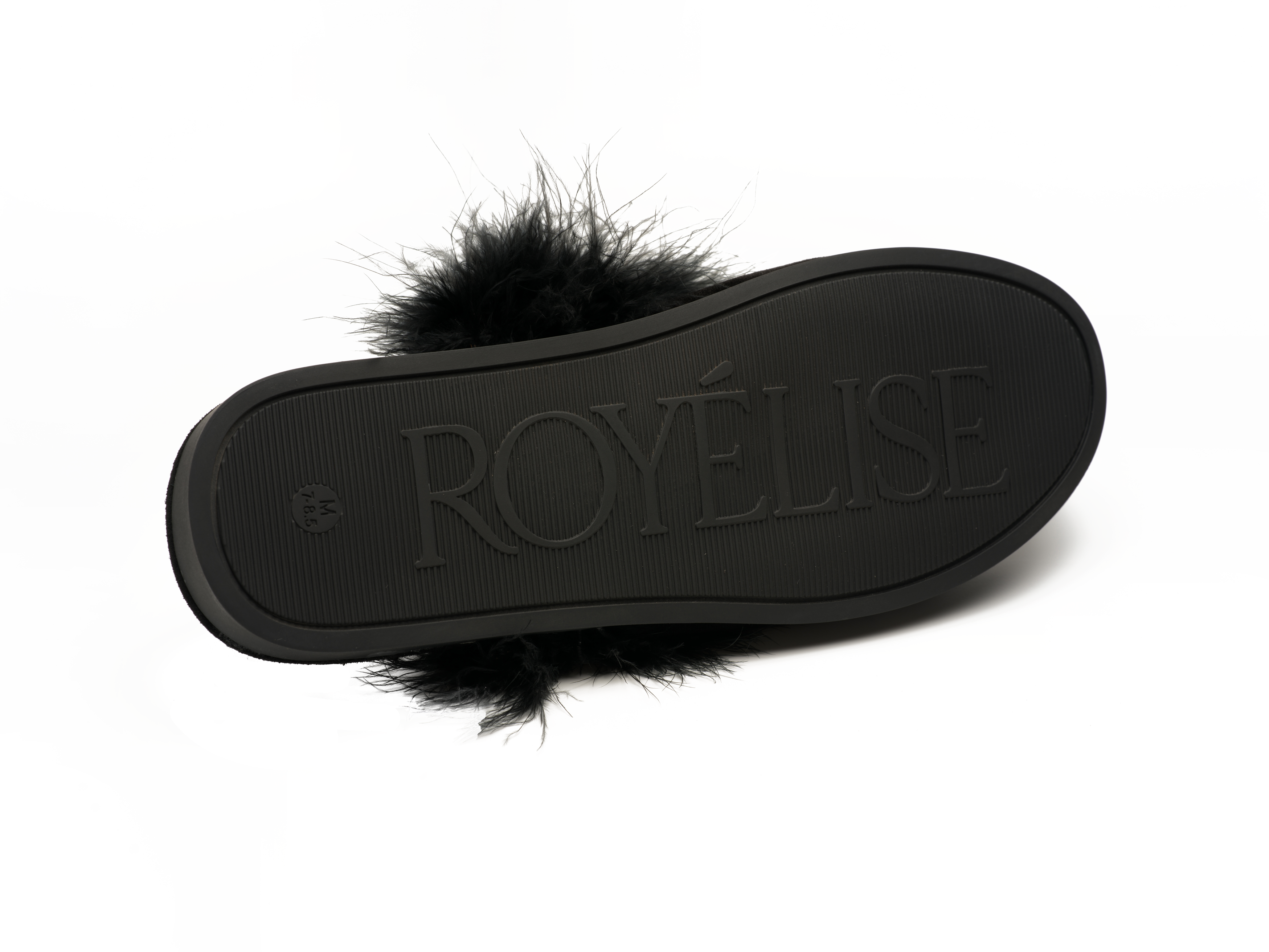 Feathered Velvet Mule