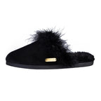 Feathered Velvet Mule