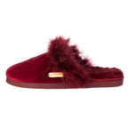Feathered Velvet Mule
