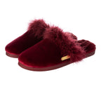 Feathered Velvet Mule