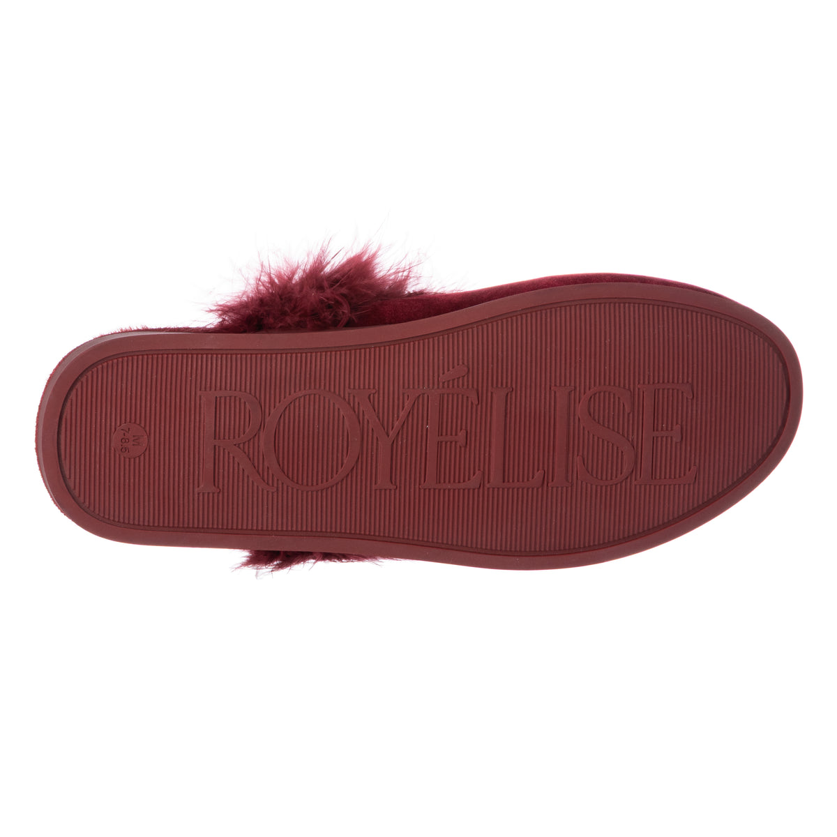 Feathered Velvet Mule