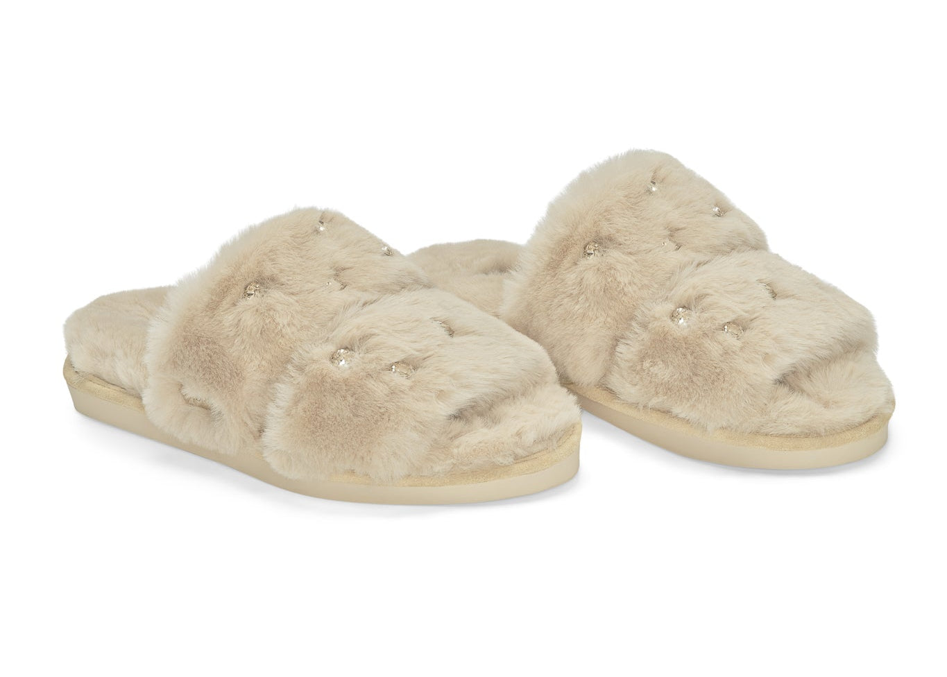 Double Strap With Crystals