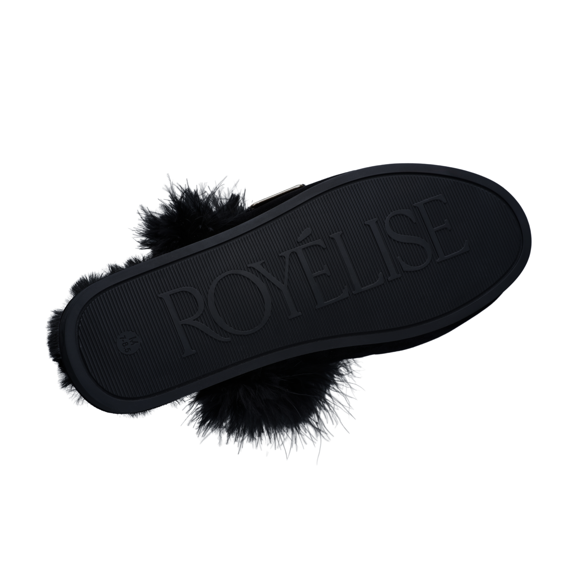 Feathered Velvet Mule