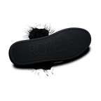 Feathered Velvet Mule